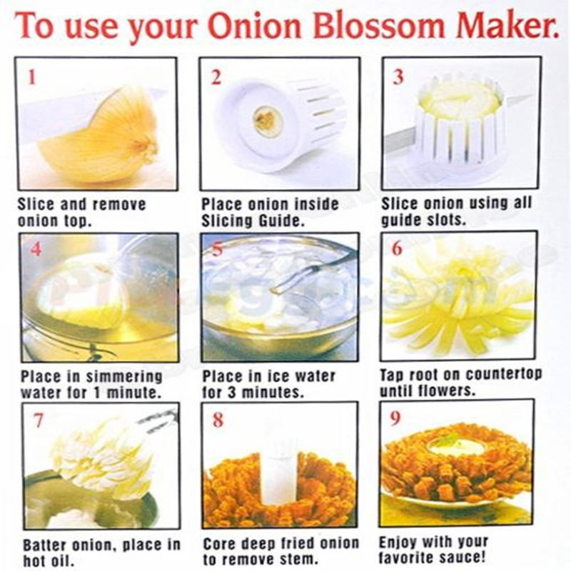 Onion blossom maker